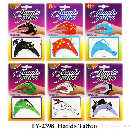 Six Styles Hand Tattoo